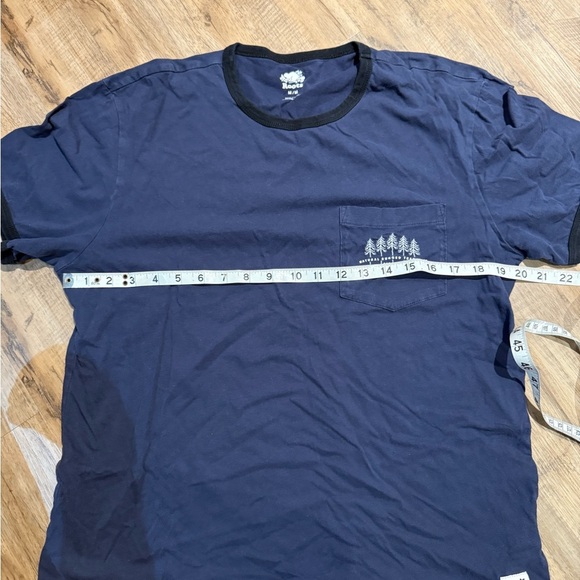 Roots Women's Dark Blue Short Sleeve Tee - Picture 7 of 8